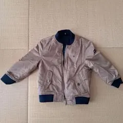 トミーヒルフィガー ベージュジャケット リバーシブル