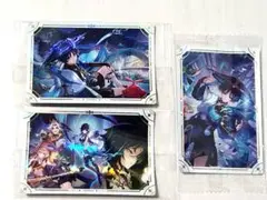原神　シールウエハース　3枚セット