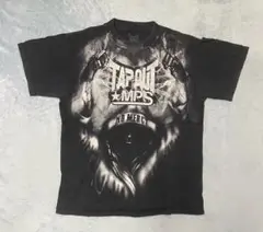 TAPOUT デザインTシャツ　M 黒