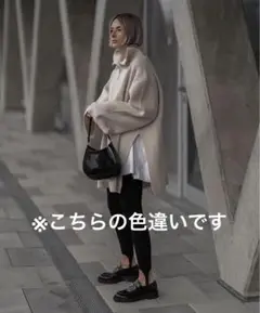 TOTEMトーテムSハーフジップリブニット定価63,000円