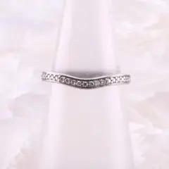 ★Cartier★ バレリーナカーブ ハーフエタニティ ダイヤリング