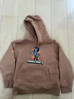 ZARA Minecraft パーカー 6-7歳 ブラウン