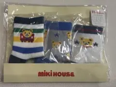 【新品、未開封】MIKI HOUSE ベビー靴下 11-13cm 3足セット