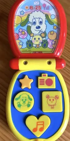 いないいないばあ　わんわんのケータイ電話　NHK 知育玩具 音楽機能付き