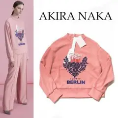 アキラナカ AKIRANAKA プルオーバー ピンク プルオーバー BERLIN