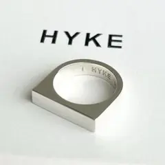 HYKE シルバーダブルリング　サイズ2 HYKE ダブルシルバーリング サイズ2 シルバー925 - メルカリ