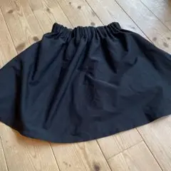 黒スカート　サイズ:　１５０　グローバルワーク