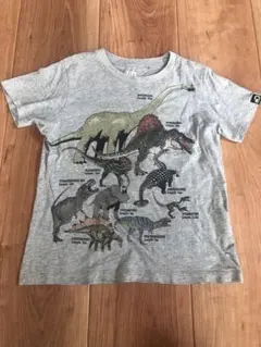 UNIQLO 恐竜プリント Tシャツ 120サイズ