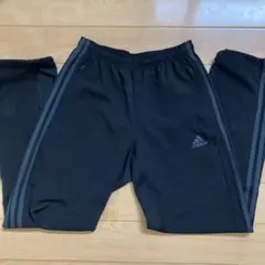 adidas トレーニングパンツ S 黒 3本ライン