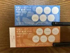 六甲ミーツ・アート芸術散歩2022 鑑賞パスポート 大人2枚