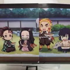 鬼滅の刃　銀だこ　初期　クリアファイル　煉獄杏寿郎　竈門炭治郎　嘴平伊之助