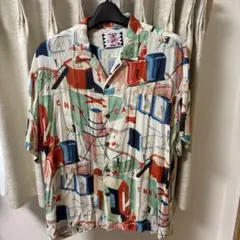 19ss/CHEMICAL FACTORY SHIRT/アロハシャツM/レーヨん
