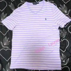 Polo Ralph Lauren ストライプ Tシャツ L