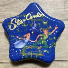 東京ディズニーランドピーターパン　ウェンディ　星型　キャンディー　空き缶　レトロ