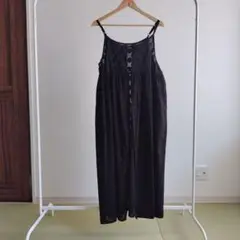 しまむら黒いキャミワンピース様 ジレ新品タグ付き