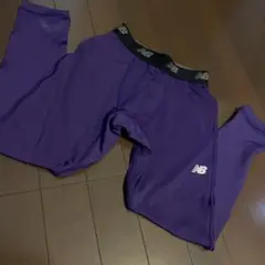 New Balance パープル インナータイツ