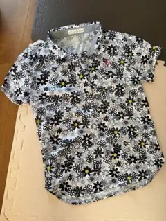 フェアリーパウダー花柄 半袖シャツ レディース