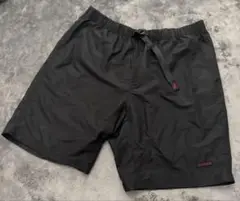 GRAMICCI パッカブルブラックショートパンツ L