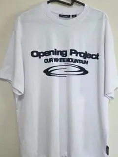 Opening Project ロゴプリント Tシャツ 韓国系 y2k