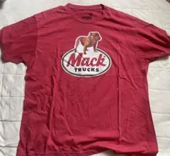 90s Mack Trucks Tシャツ 赤
