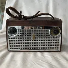 ZENITH ゼニス　真空管ラジオ　昭和レトロ　当時物　ジャンク品 ZENITH ゼニス 真空管ラジオ 昭和レトロ 当時物 ジャンク品