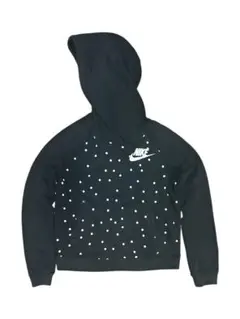 NIKE Nike ナイキ ドット柄 ブラック パーカー Mサイズ