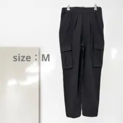 a1834ns【一点物】イージーパンツ/美品 伸縮 楽ちん ビックポケット レア