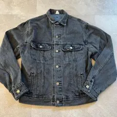 1990s USA製 Lee ブラックデニム ジャケット Gジャン L