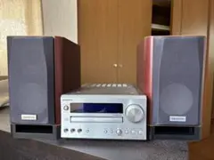 ONKYO デジタルアンプCR-D2 & スピーカー D-D2Eセット オンキヨー、デジタルアンプ搭載小型CDシステム