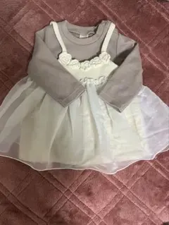 プティマイン ロンパース　ワンピース セット