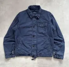 極上 Ralph Lauren ラルフローレン　A2 デッキジャケット　ネイビー