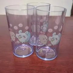 モモンガイラスト入りコップ3個セット