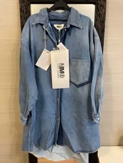 MM6 デニム ロングジャケット ワンピース