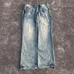 00s gimmick denim pants grunge y2k