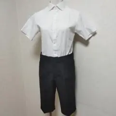 150 男の子 ショパン　ブラックパンツ　 半袖シャツ　フォーマルセットアップ