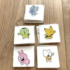 スタジオUG ステッカー 第二弾 ラウンドワン限定　5種