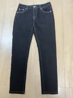 Re：FDIT ブラック スリムフィット デニムパンツ　股下64㎝