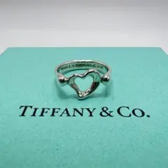 Tiffanyu0026Co. ティファニー 指輪 ハート シルバー 美品 11号