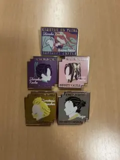 鬼滅の刃　キャラクターモチーフピンズ第二弾5点セット