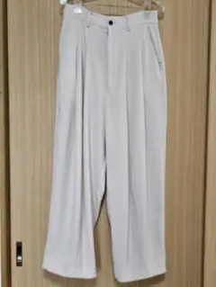 ADRER　エクストラオリティー　レトロワイドシルエットパンツ　Lサイズ