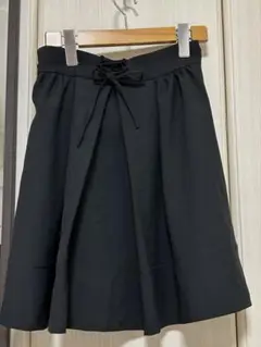 MARCURYDUOバックリボン黒ミニスカート