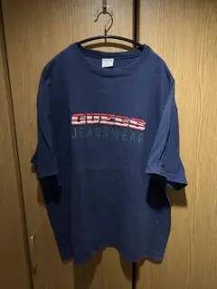 90s GUESS USA Tシャツ ヴィンテージ ネイビー　OFSA