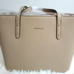 新品未使用　MEXICAN ベージュ ショルダーバッグ