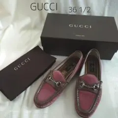 【美品】GUCCI ローファー 36 1/2