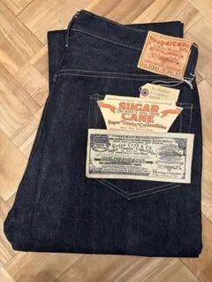 【新品未使用】SUGAR CANE S1943 大戦モデル W32/L34 SUGAR CANE Super “Denim” Collectibles シュガーケーン 大戦
