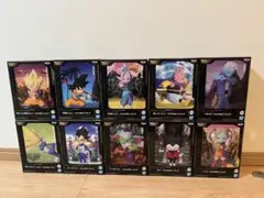ドラゴンボールDAIMA プライズ パネル付きフィギュア 10個セット