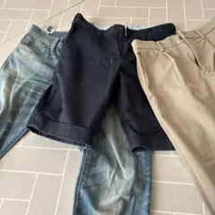 ショートパンツ⭐︎デニム⭐︎チノパン３点セット