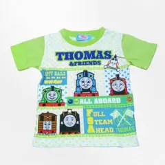 6 Tシャツ キッズ トーマス&フレンズ 100cm ストライプ かわいい