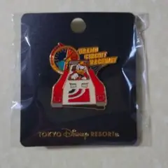 TDL ディズニー ピンバッジ ドナルドダック グランドサーキットレースウェイ