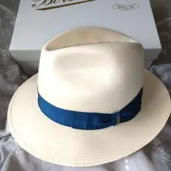 リクエスト値下美品伊製Borsalino paglia天然草ハットベージュ58 本日限定値下美品】伊製Borsalino paglia天然草ハットベージュ58